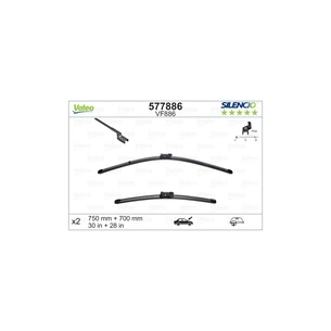 Щітка склоочисника Valeo 577886 зображення 1