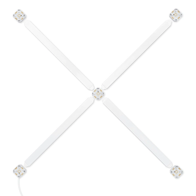 Розумна система освітлення Nanoleaf Lines 90 Degrees Starter Kit Apple HomeKit, 4 шт. (NL59K02-4SN00) - picture 3
