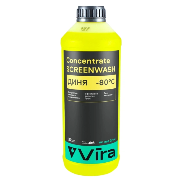 Омивач автомобільний VIRA -80 °С "Диня" 1,5 л (VI0502) - picture 1