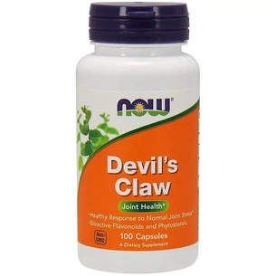 Травы Now Foods Коготь Дьявола (Гарпагофитум), Devil's Claw, 100 капсул (NOW-04650) изображение 1