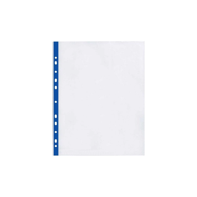 Файл Optima А4+ 40 мкм глянсових з синьою стрічкою, 20 штук (O35109-02) - picture 1