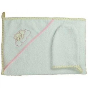 Рушник для купання Верес Sleepyhead pink (190.38) зображення 1