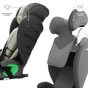 Автокресло Kinderkraft Junior Fix 2 Plus i-Size Grey (KCJUFI20GRYPL0N) (5902533931156) - уменьшенное изображение 3