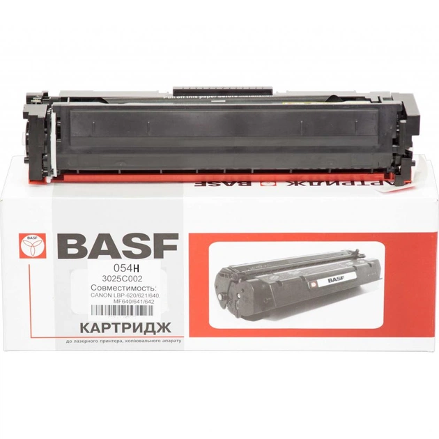 Картридж BASF Canon 054H для MF641/643/645, LBP-621/623 Yellow 2.3K (KT-3025C002) - зображення 1