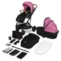 Коляска Lionelo 2 в 1 Riya Pink Violet (LO-RIYA 2IN1 PINK VIOLET) - зменшене зображення 6