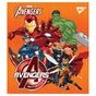 Зошит Yes А5 Marvel 12 аркушів лінія (765168) - зменшене зображення 4