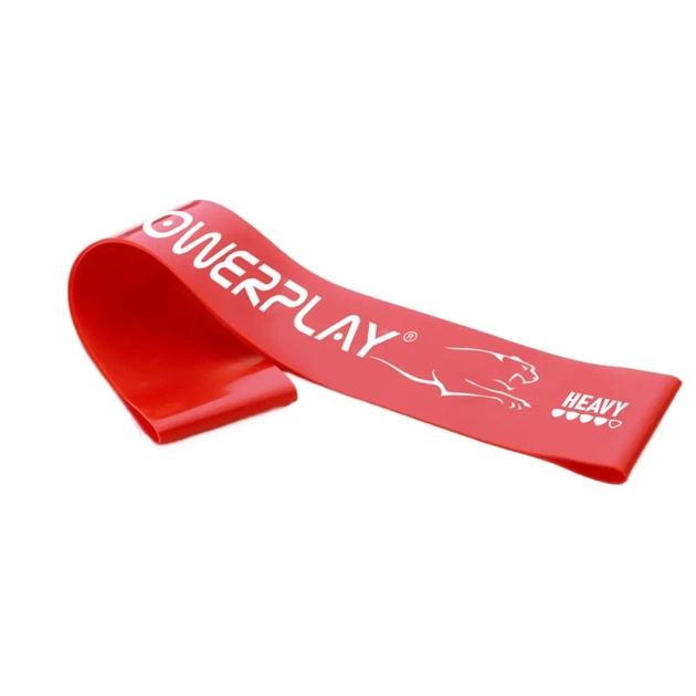 Еспандер PowerPlay -стрічка 4113 Mini Power Band 1мм Червона (PP_4113_Red) - зображення 1