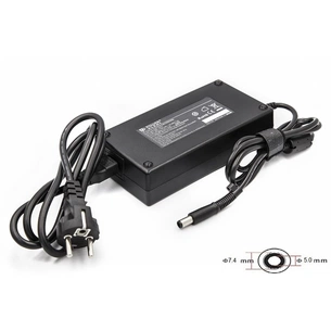 Блок живлення до ноутбуку PowerPlant HP 220V, 19V 180W 9.5A (7.4*5.0) (HP180F7450) зображення 1