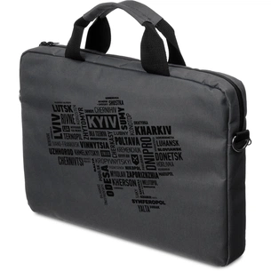Сумка для ноутбука Vinga 15.6" NB1502 Gray, black print (NB1502UBGY) зображення 1
