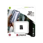 Карта пам'яті Kingston 32GB microSDHC class 10 UHS-I A1 (R-100MB/s) Canvas (SDCS2/32GBSP) - зменшене зображення 3