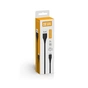 Дата кабель USB 2.0 AM to Lightning 1.0m black ColorWay (CW-CBUL024-BK) - зменшене зображення 4