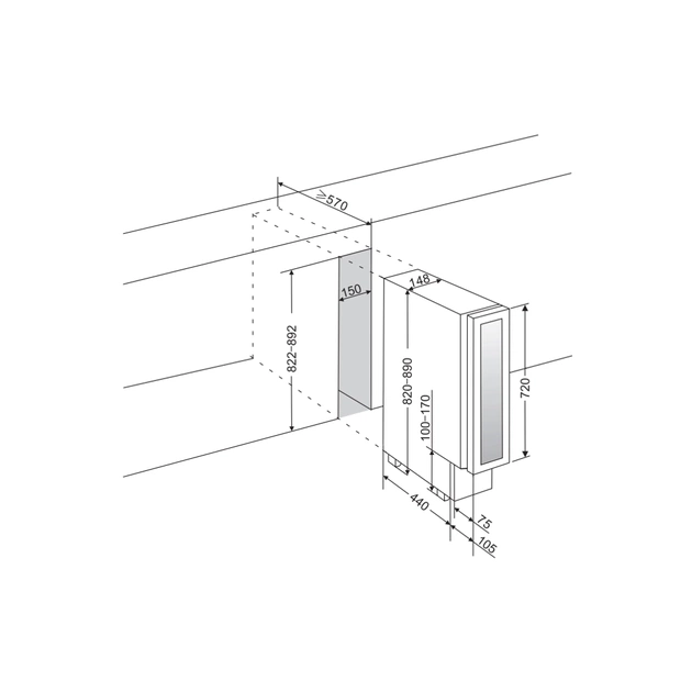 Холодильник Hansa FWC15072B - picture 4