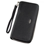 Гаманець Kivi З зернистої екошкіри Чорний (19045) - зменшене зображення 1