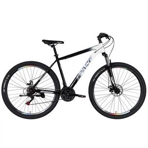 Велосипед Space 29" MARS DD FR рама-20" ST 2026 чорний з білим (OPS-SP-29-166) picture 1