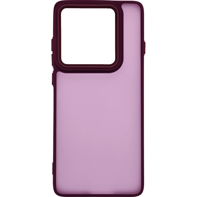 Чохол до мобільного телефона Armorstandart Frame Motorola Edge 60 Pro 5G Wine Red (ARM86092) - зображення 1