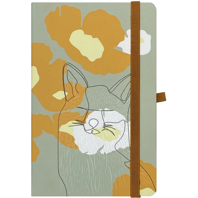 Книга записна Buromax Nature 136х207 мм 96 аркушів у клітинку (BM.255108-36) - зображення 1