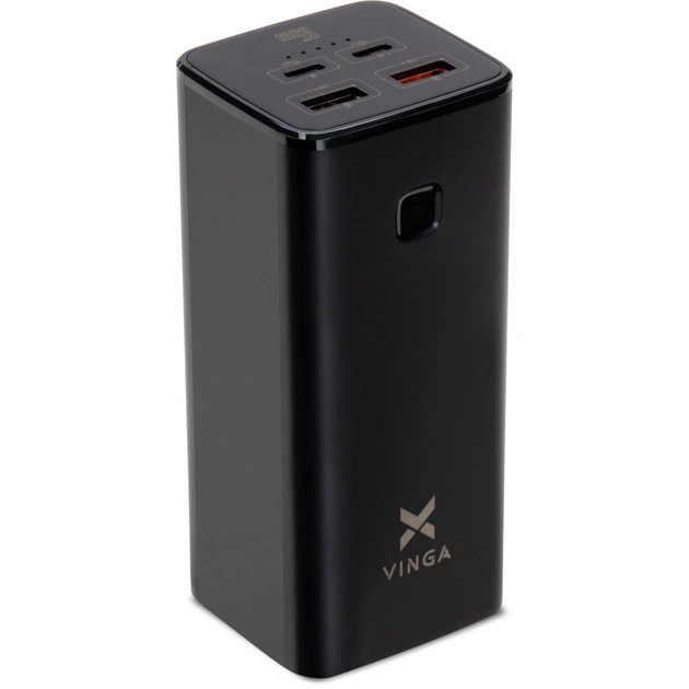 Батарея універсальна Vinga 20000 mAh 65W QC+PD (VPB2065) - зображення 1