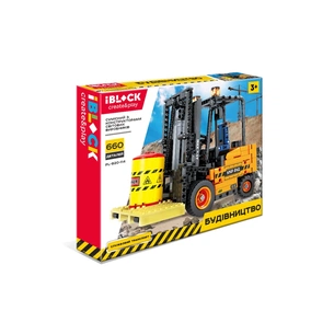 Конструктор iBlock Будівництво Вилочний навантажувач 660 деталей (PL-920-114) зображення 1
