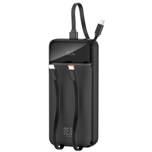 Універсальна мобільна батарея XO PR275 20000mAh 22.5W Black зображення 1