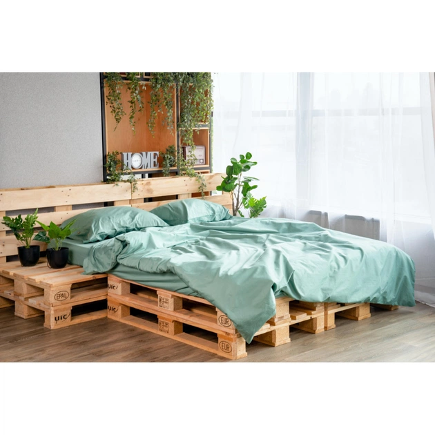 Простирадло Ardesto на резинці Mix&Match сатин 160х200+30 см шавлія (ART1620FSG) - picture 10