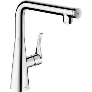 Змішувач Hansgrohe Metris Select, виилв 248 мм, хром (14847000) зображення 1