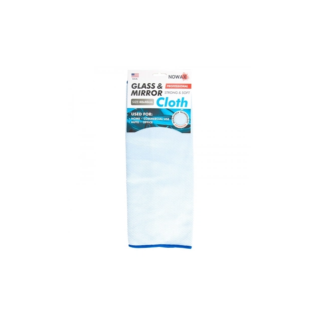 Автомобільна серветка NOWAX 40х40см, синя (NX61440) - зображення 1