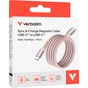 Дата кабель USB-C to USB-C 1.2m Magnetic 60W pink Verbatim (31853) - уменьшенное изображение 3