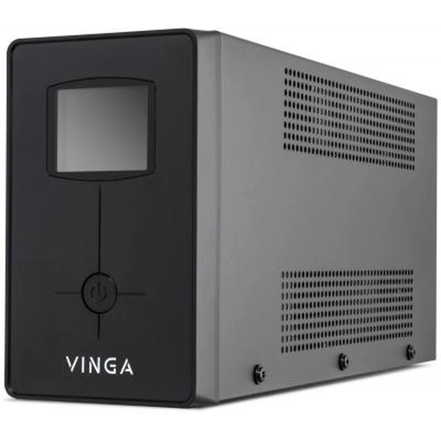 Источник бесперебойного питания Vinga LCD 800VA metal case (VPC-800M) - изображение 8