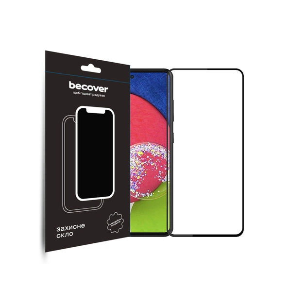Скло захисне BeCover Samsung Galaxy A54 5G SM-A546 Black (708841) - зображення 1