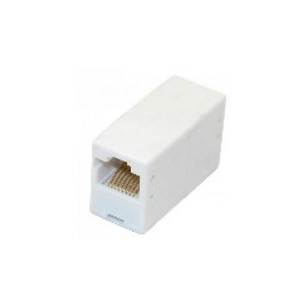 Зрощувач Merlion 1+1 RJ45 UTP 5e, White (00190 / 11445) зображення 1