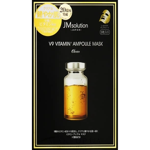 Маска для обличчя JMsolution Japan V9 Vitamin 30 г x 5 шт. (8809505546592) зображення 1