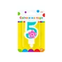 Свічка Maxi Princess "5" висотою 7,62 см (MX622050-5) - зменшене зображення 1