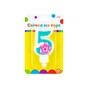 Свічка Maxi Princess "5" висотою 7,62 см (MX622050-5) - зменшене зображення 1