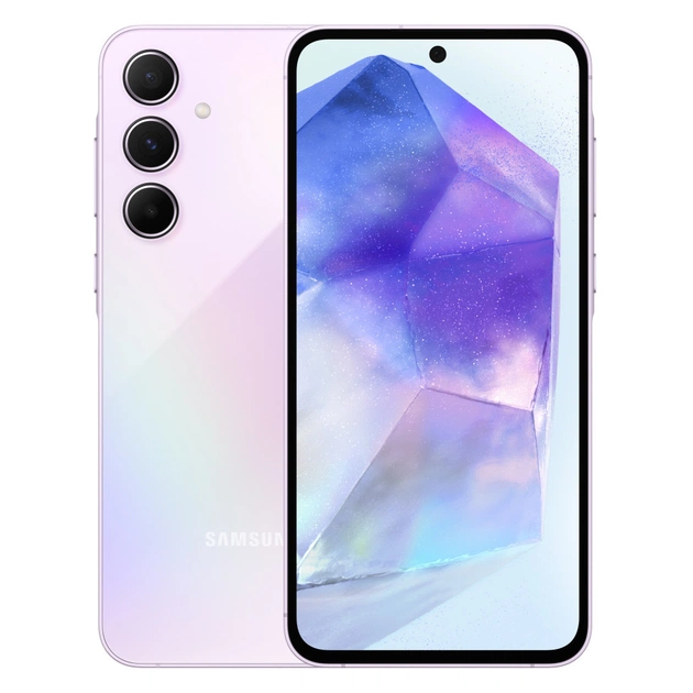 Мобільний телефон Samsung Galaxy A55 5G 8/256Gb Awesome Lilac (SM-A556BLVCEUC) - зображення 1