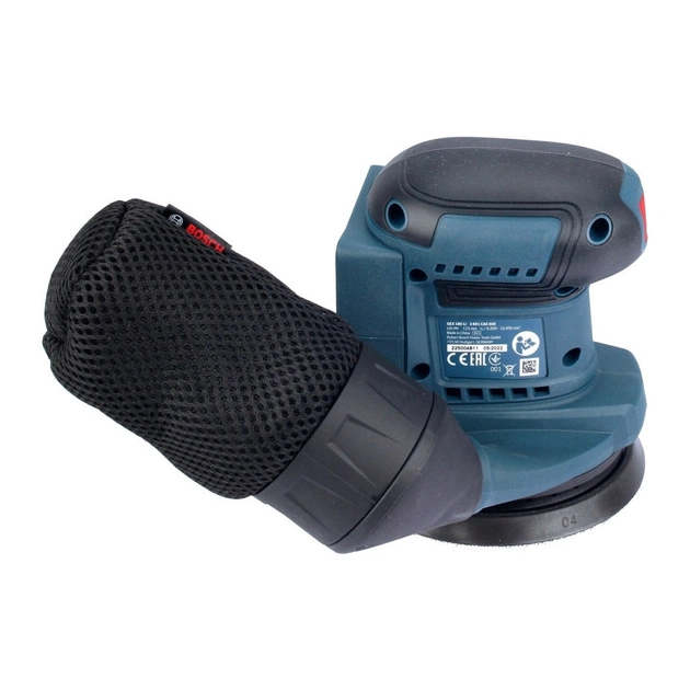 Шліфувальна машина Bosch GEX 185-LI, 18В, 125 мм, 6000-10000 об/хв (без АКБ та ЗП) (0.601.3A5.020) - picture 3