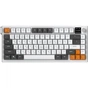 Клавіатура Ajazz AF82 Wireless/Bluetooth/USB UA Gray/White/Orange (AF82-GWO) - зменшене зображення 2