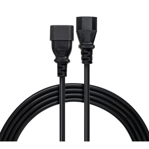 Кабель живлення C13 to C14 1.8m 0.75mm2 Rezone (RZPC-13141875) picture 1