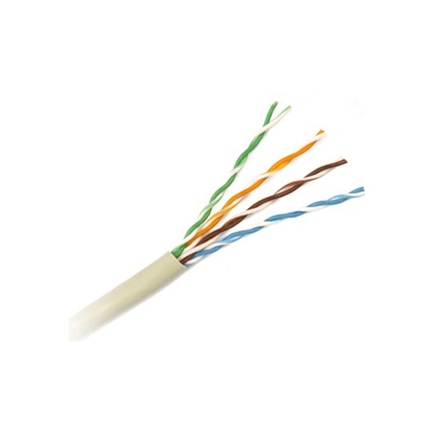 Кабель мережевий OK-Net UTP cat.5e 305м (U/UTP-cat.5Е) (КПВ-ВП (350) 4*2*0,50) - picture 1