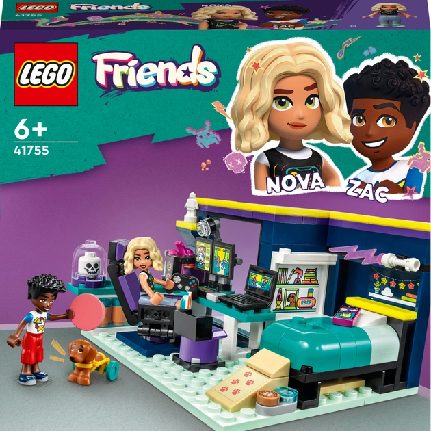 Конструктор LEGO Friends Кімната Нови 179 деталей (41755) - изображение 1
