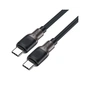 Дата кабель USB-C to USB-C 1.2m 3A silicone braid C10-03 Acefast (6974316283119) - зменшене зображення 3