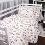 Постельное белье MirSon 014 Lion Фланель 2x143x210 Семейный (2200009655104) - уменьшенное изображение 3