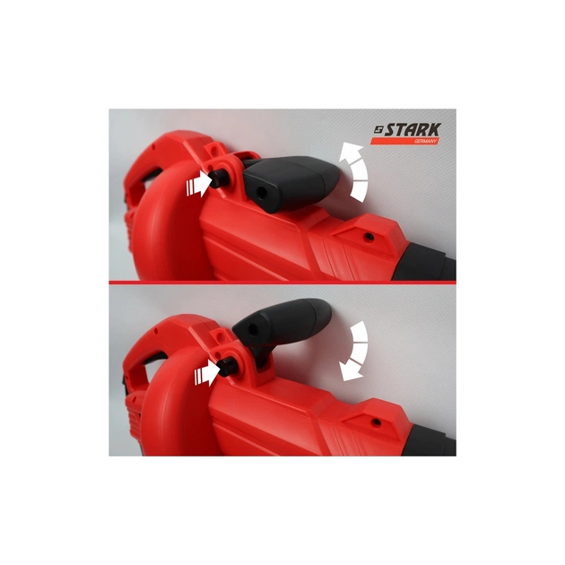 Пылесос садовый Stark LBV-30 воздуходувка-пылесос, 3000Вт, 75м/с, 40л (330012100) - изображение 7