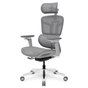 Офісне крісло Mealux S4 Air Grey (HF-S4 M/G) - зменшене зображення 5