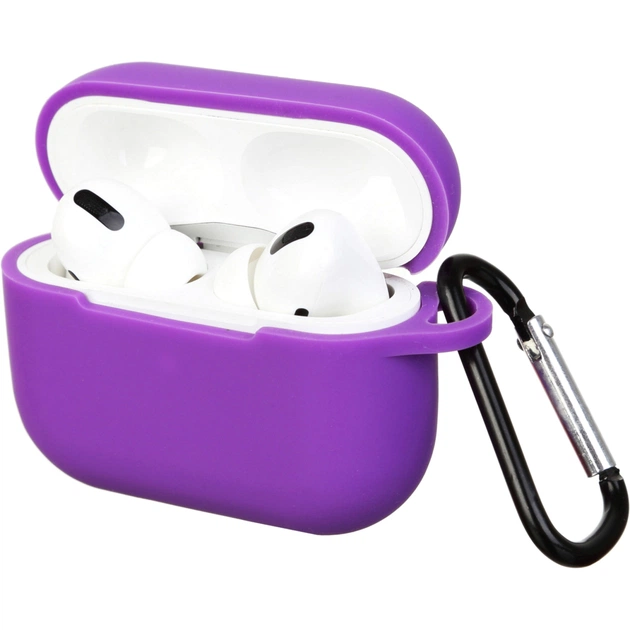 Чохол для навушників Armorstandart Silicone Case для Apple Airpods Pro Ultraviolet (ARM56076) - зображення 1