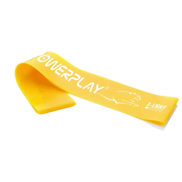 Еспандер PowerPlay -стрічка 4113 Mini Power Band 0.4мм Жовта (PP_4113_Yellow) - изображение 1