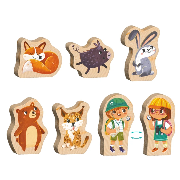 Пазл DoDo Хто живе в лісі? (300608) - picture 4