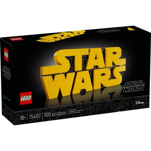 Конструктор LEGO Star Wars Логотип з кубиків Зоряні війни (75407) зображення 1