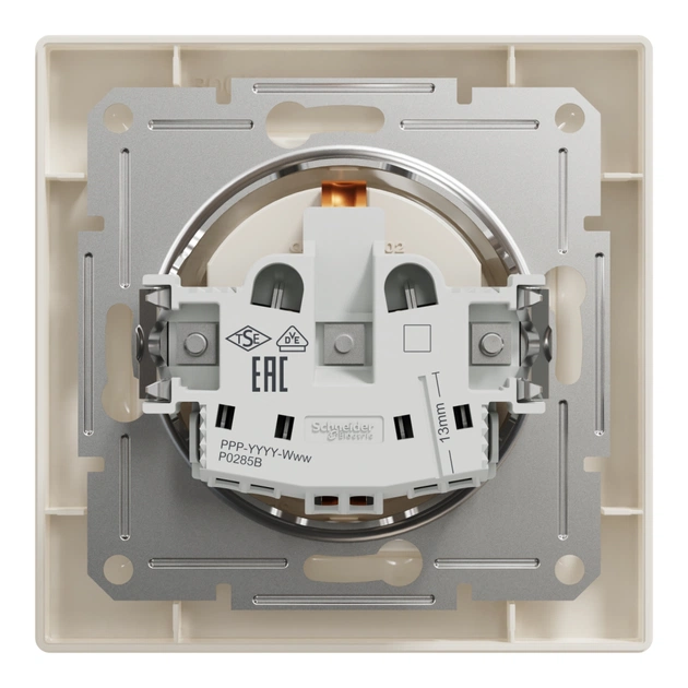Розетка Schneider Electric ASFORA крем (EPH2900123) - зображення 8