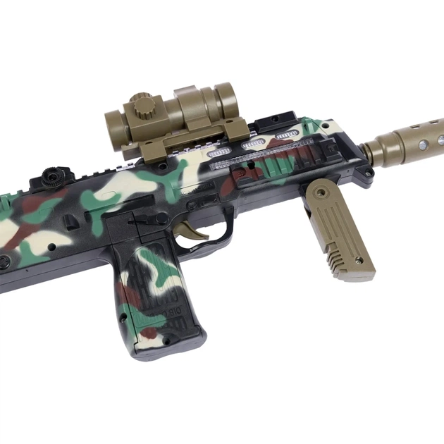 Іграшкова зброя ZIPP Toys Автомат світло-звуковий Спритний тигр Камуфляж (810M) - зображення 5