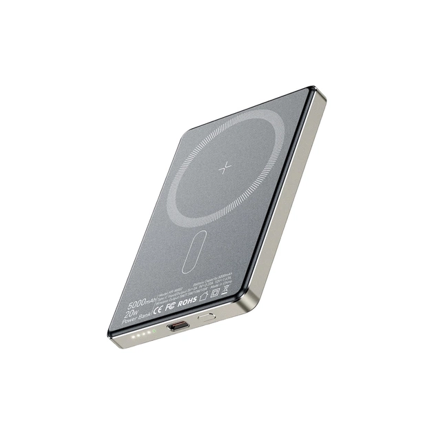 Батарея універсальна Essager 5000mAh Cross-border magnetic 20W PD QC/3.0 (EDY5K-YJ0A-Z) - зображення 5